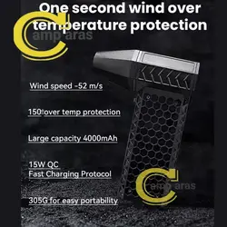 جت فن شارژی جیبی توربو TURBO JET FAN MDHL