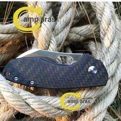 چاقو شکاری تاشو جیبی قفل دار CRKT 5311CF1 PILAR اورجینال