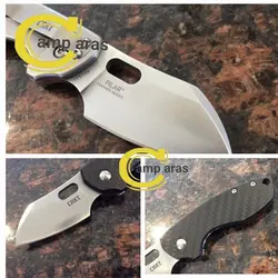 چاقو شکاری تاشو جیبی قفل دار CRKT 5311CF1 PILAR اورجینال