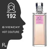 ادکلن زنانه کد ۱۹۲ بارگلو ۵۰ میل رایحه هات کوتور از جیونچی