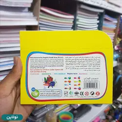 خمیر بازی 10 رنگ مقوایی آریا کد 1048