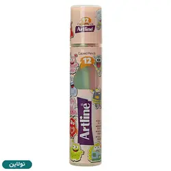 مداد رنگی 12 رنگ آرت لاین Artline استوانه ای طرح هیولا