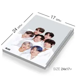 دفتر مشق تک خط 50 برگ مستر راد طرح بی تی اس BTS کد 1572