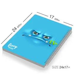 دفتر مشق تک خط 50 برگ مستر راد طرح ایموجی کد 1568