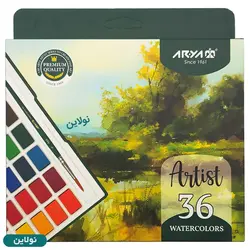آبرنگ 36 رنگ آریا آرتیست Arya Artist
