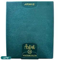 آبرنگ 24 رنگ آریا آرتیست Arya Artist