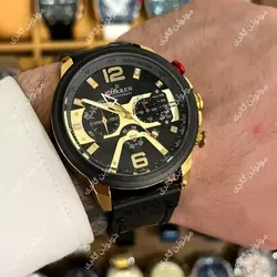 ساعت مچی مردانه کارن 8329 مشکی-رزگلد (کورن واتچ CURREN WATCH)