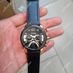 ساعت مچی مردانه کارن 8329 مشکی-رزگلد (کورن واتچ CURREN WATCH)