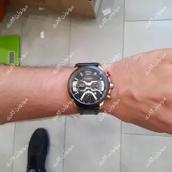 ساعت مچی مردانه کارن 8329 مشکی-رزگلد (کورن واتچ CURREN WATCH)