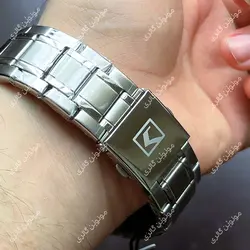 ساعت مچی مردانه کارن 8351 نقره ای-آبی (کورن CURREN) پسرانه زنانه دخترانه هوشمند اسپرت دیجیتال سه موتوره