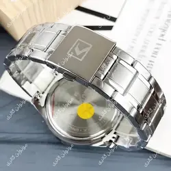 ساعت مچی مردانه کارن 8351 نقره ای-آبی (کورن CURREN) پسرانه زنانه دخترانه هوشمند اسپرت دیجیتال سه موتوره
