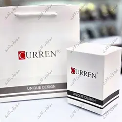 ساعت مچی مردانه کارن 8351 نقره ای-آبی (کورن CURREN) پسرانه زنانه دخترانه هوشمند اسپرت دیجیتال سه موتوره