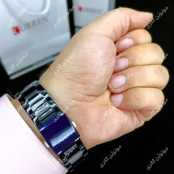 ساعت مچی مردانه کارن 8402 مشکی-سبز (کورن CURREN) پسرانه زنانه دخترانه هوشمند اسپرت دیجیتال سه موتوره