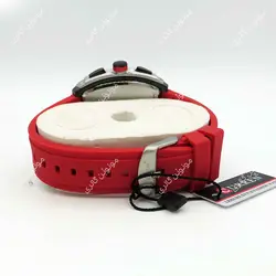 ساعت مچی مردانه کارن 8442 قرمز-مشکی CURREN سه موتور فعال