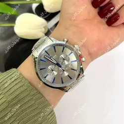 ساعت مچی مردانه کارن 8435 نقره ای-خاکستری CURREN سه موتور فعال