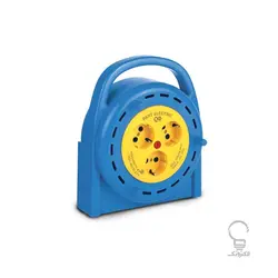 سه خانه قرقره ای (ریلی) ارت دار 10 متری پارت الکتریک