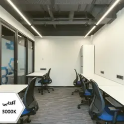 چراغ LED خطی دیفیوزر مات 120 وات پارمیس