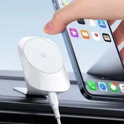 هولدر و شارژر وایرلس مک دودو Magnetic Wireless Charger Car Mount