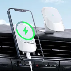 هولدر و شارژر وایرلس مک دودو Magnetic Wireless Charger Car Mount