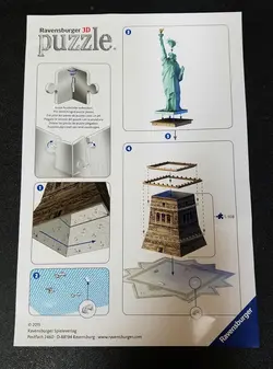 پازل سه بعدی مجسمه آزادی ۱۰۸ تکه Ravensburger