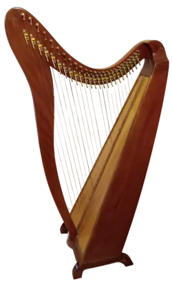 ساز چنگ ایرانی 25 سیم