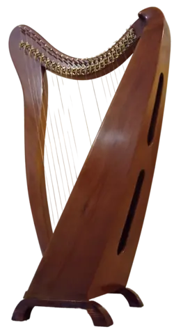 ساز چنگ ایرانی 25 سیم