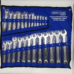 مجموعه اچار یک سر تخت و یک سرینگی 25 عددی PROKIT  TOOLS