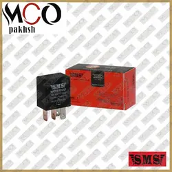 رله فن چهارپایه 30 آمپر ( مشکی ) پراید131 تیبا کوییک sms