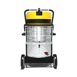 جاروبرقی صنعتی3موتوره تر و خشک (کالسکه فلزی) اتوماتیک P83WD