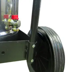 جاروبرقی صنعتی3موتوره تر و خشک (کالسکه فلزی) اتوماتیک P83WD