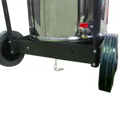 جارو برقی صنعتی سه موتوره زباله تر و خشک(کالسکه پلاستیکی)p83WD-E