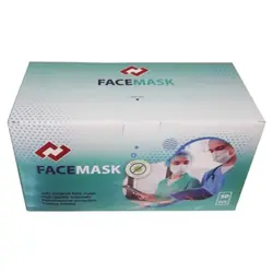 ماسک بهداشتی پارچه ای (محافظ دهان و بینی) سه لایه