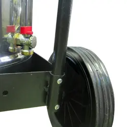 جارو برقی صنعتی دو موتوره زباله تر و خشک 82WD