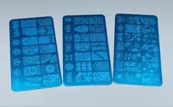 شابلون ناخن فلزی کوچک حرفه ای