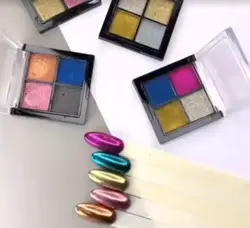 کروم سایه ای پالت کروم پودر فشرده