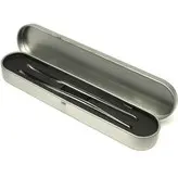 پنس / انبر 2تایی اکستنشن مژه سرکج و سرصاف حرفه ای سالن Salon