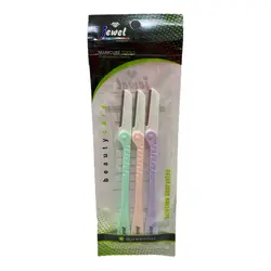 تیغ ابرو تاشو 3 عددی جول jewel مدل GR_503