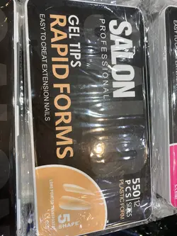 ژلیکس قالب دائمی کاشت ژل 550 عددی سالن Salon کد 5