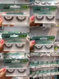 مژه مصنوعی جفتی سه بعدی 3D یکسره مدل GE-1512 جول Jewel