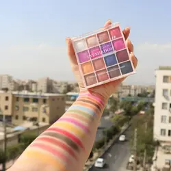 پالت سایه ۱۶ رنگ برند feraas