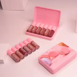 پک رژ مایع 6 عددی دونات 🍩