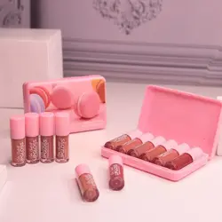 پک رژ مایع 6 عددی دونات 🍩
