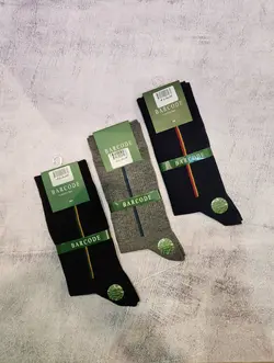 جوراب خط دار بارکد