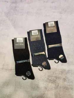 جوراب طرح خالدار بارکد