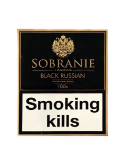 سیگار سوبرانی بلک راشن اسموک sobranie black russian smoke