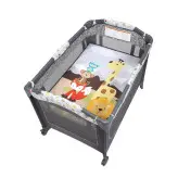 تخت و پارک نوزاد بیبی ترند Baby Trend مدل Tanzania