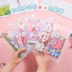 پوشه فانتزی زیپ دار ( طلقی ) سایز A5