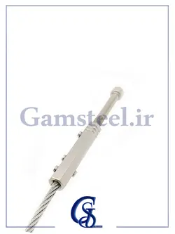مهارکش مستقیم شش گوش بکسل شماه 5 - فروشگاه گام استیل - تولید کننده انواع اتصالات نرده و شیشه