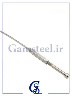مهارکش مستقیم شش گوش بکسل شماه 5 - فروشگاه گام استیل - تولید کننده انواع اتصالات نرده و شیشه