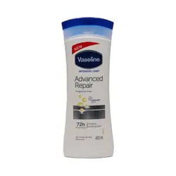 لوسیون بدن پوست های خشک وازلین مدل advanced repair حجم400ml